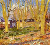 Gogh, Vincent van - Avenue of Plane Trees near Arles Station